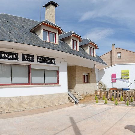 Hostal Los Calatravos Alcañiz Exterior foto